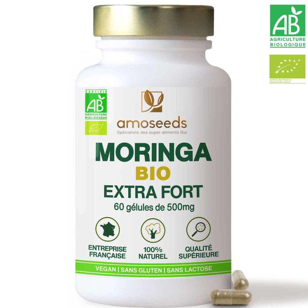 Moringa Bio haute concentration 60gél