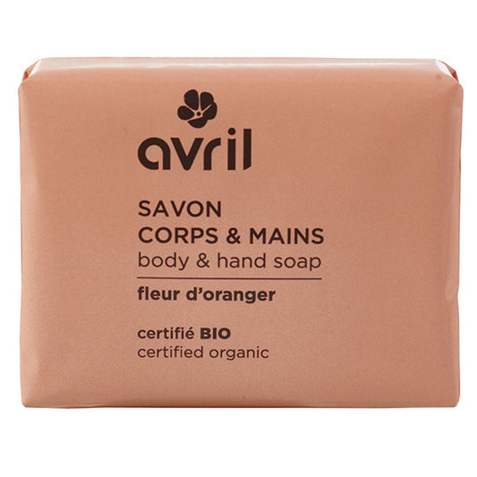 Savon corps & mains Fleur d'oranger 100g 03/2026