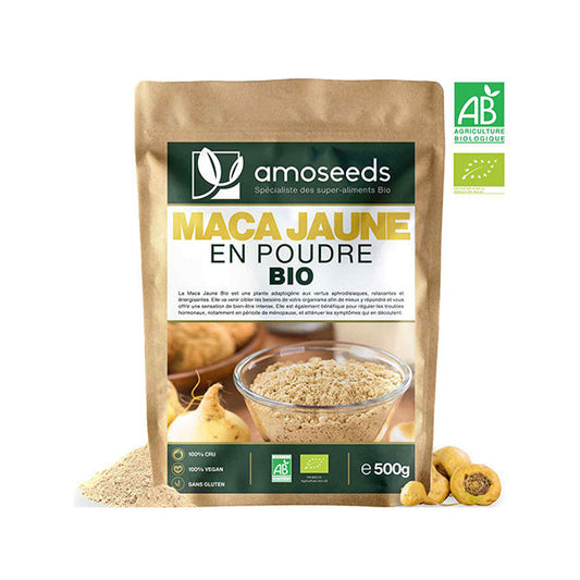 Maca jaune en poudre 500g