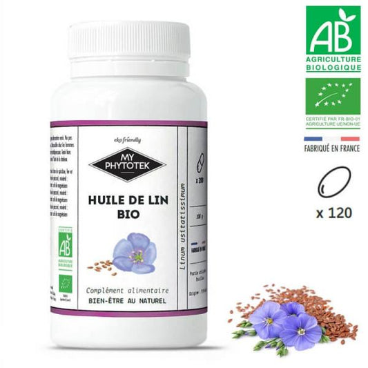 Capsules huile de lin BIO